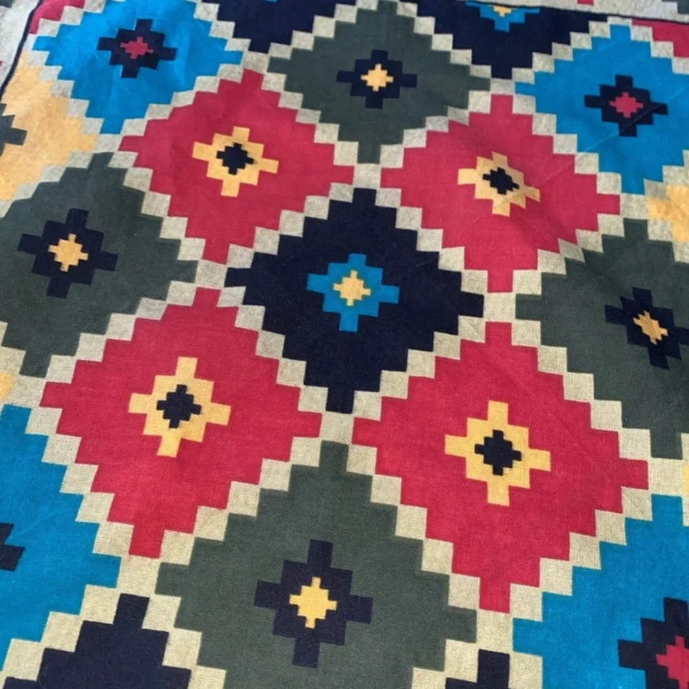 SOUTHWESTERN Bandanna Cotton, Poly USA Made‎ Vintage Multiple Colors